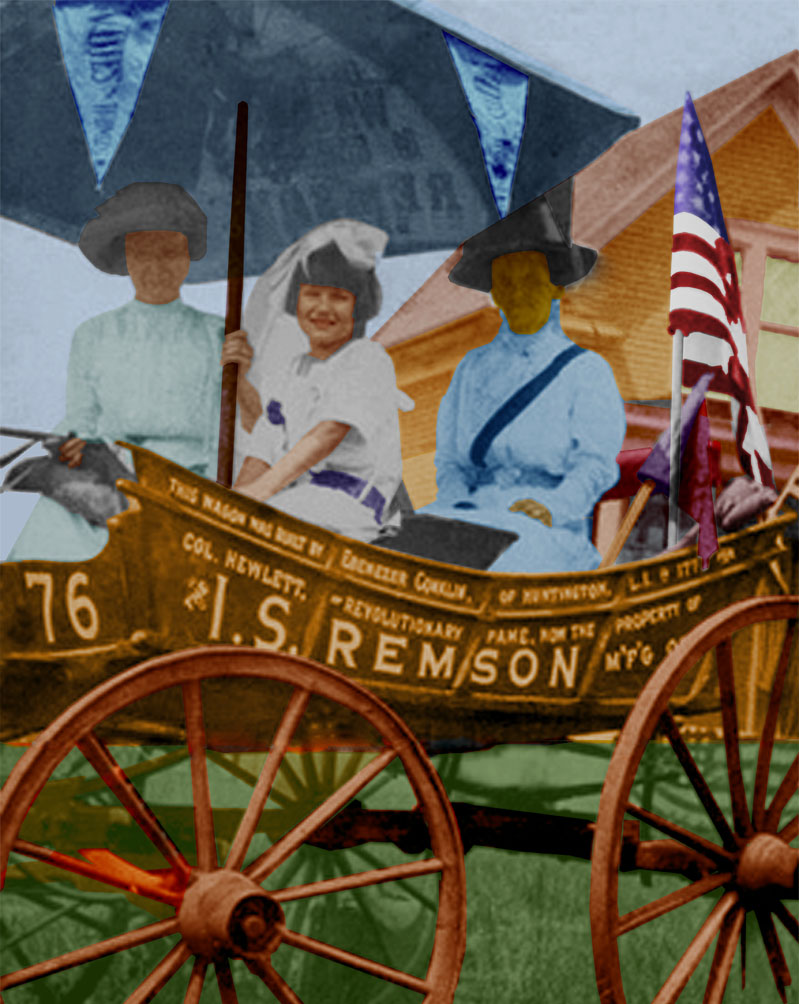 1913 Suffrage Wagon