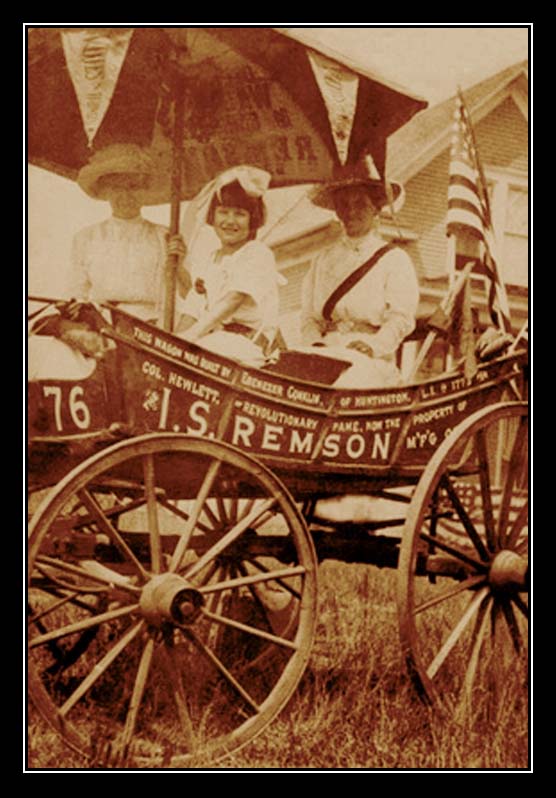 Suffrage Wagon in 1913