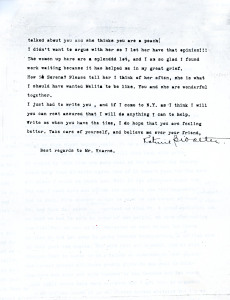 Letter to Edna Buckman Kearns, 1917