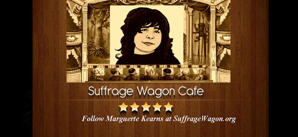 Marguerite Kearns, Suffrage Wagon News Channel