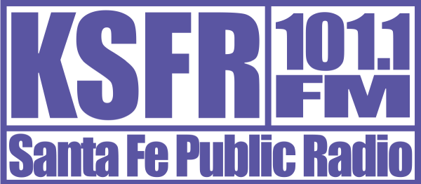 KSFR logo, public radio